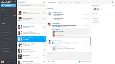 Real-time communication for business-teams.