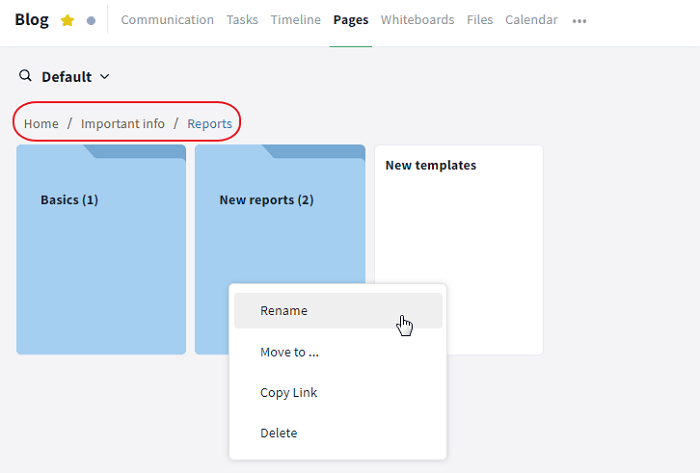 File path