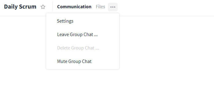 group chat options