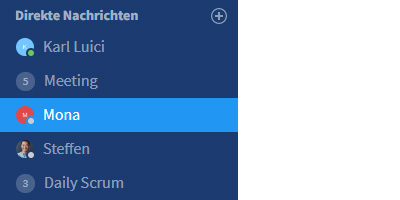 Direkte Nachrichten