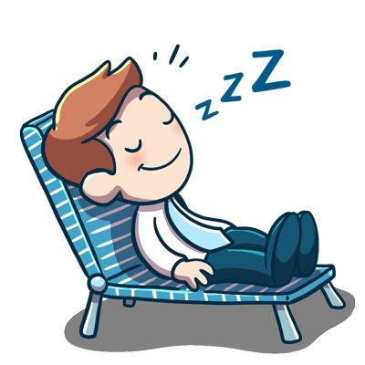 Emoji Sticker – nap time