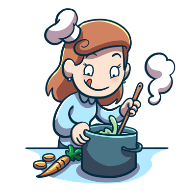 Emoji Sticker - cooking