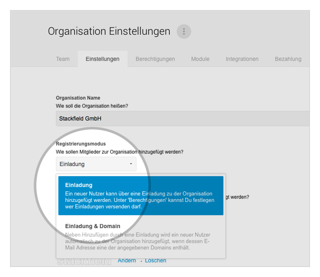 Direkte Nachrichten sind mit jedem Kontakt möglich.