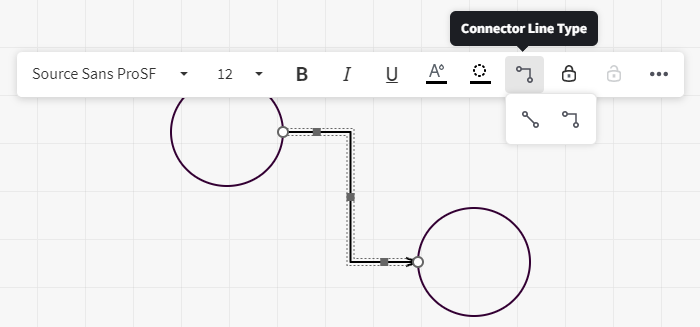 Switch between connector types