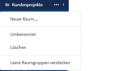 Die Bearbeitungsfunktionen lassen sich über die 