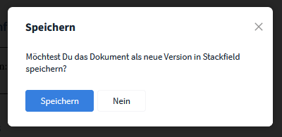 Versionierungsabfrage