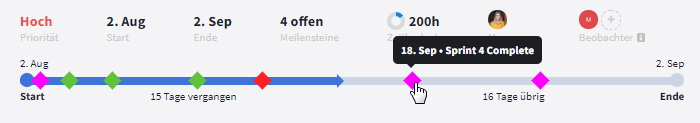 Projekt Timeline