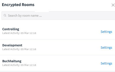 Statistics2, Organization Settings