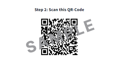 Scan the QR code