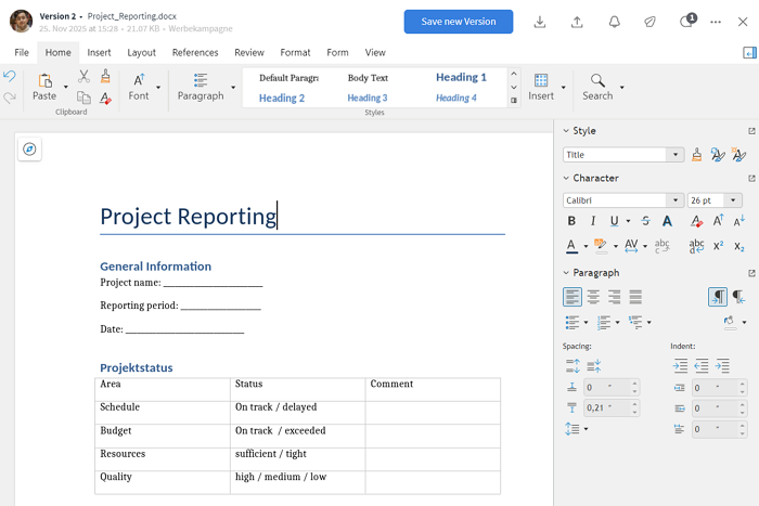 Scope of office integration