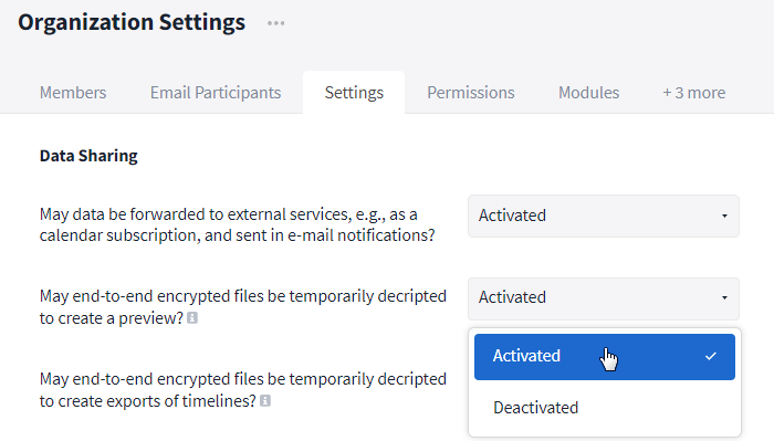 File preview for end-to-end encrypted rooms