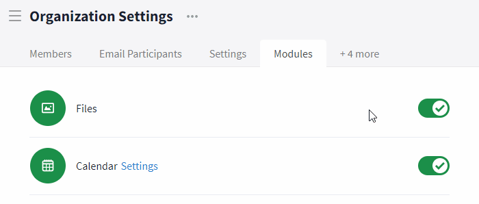 Files module
