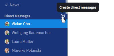Create a direct message