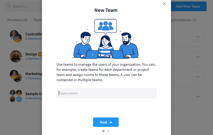 Define the name of the team