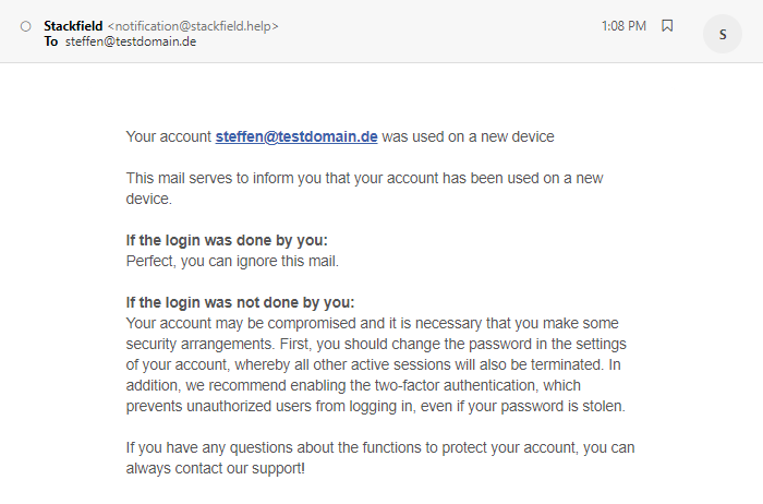 Terminated or Compromised Accounts