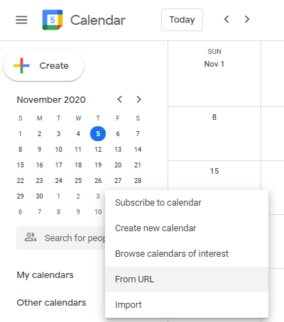Other calendars